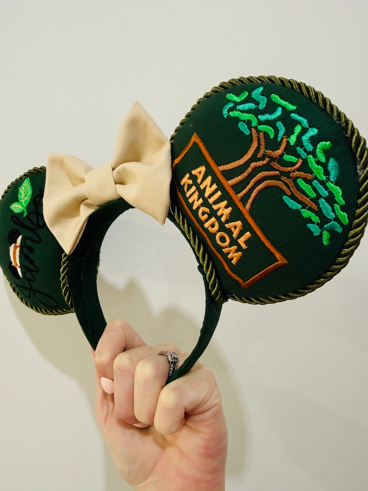Animal Kingdom Embroidered Ears