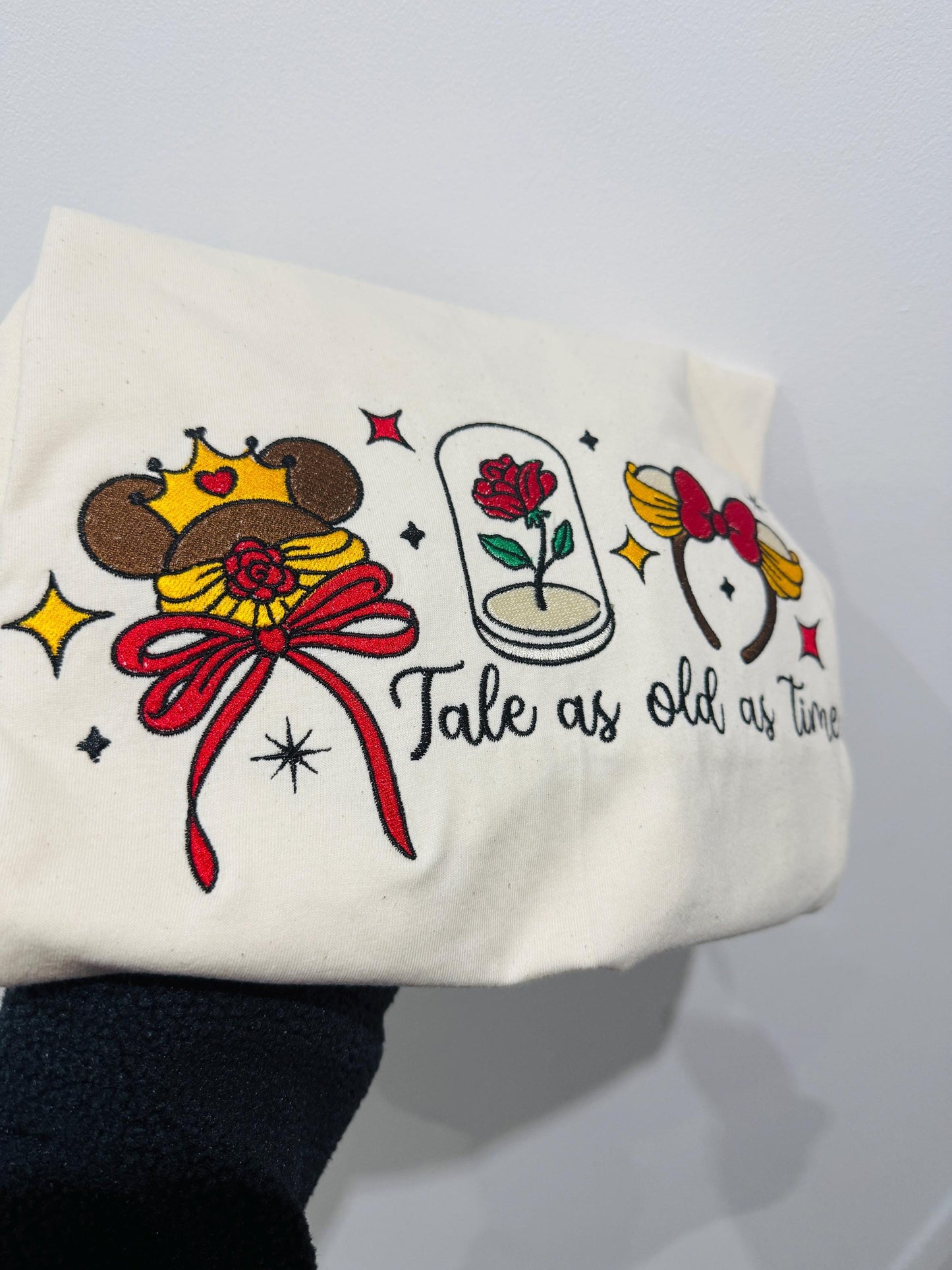 Book Princess Inspired Ear Design Sweatshirt