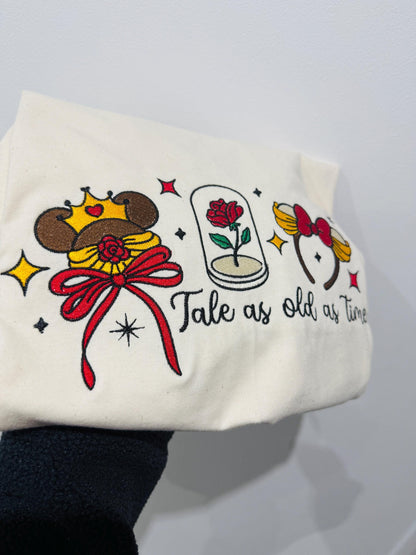 Book Princess Inspired Ear Design Sweatshirt