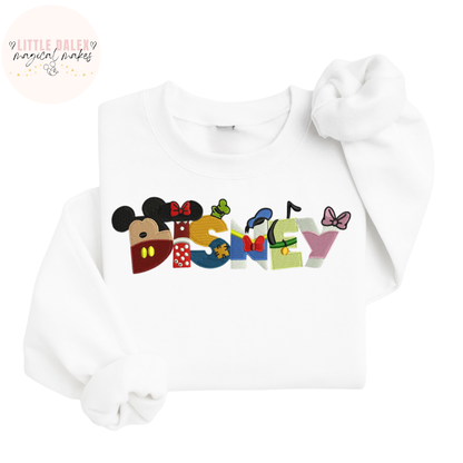 Exclusive Character Word Sweatshirt