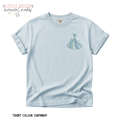 Glass Slipper Princess Dress T-Shirt