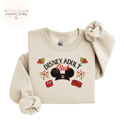 Mouse Adult Club Sweatshirt