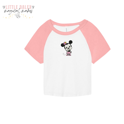 Cute Girl Mouse Baby T-Shirt