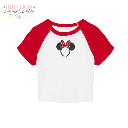 Girl Mouse Ears Baby T-shirt