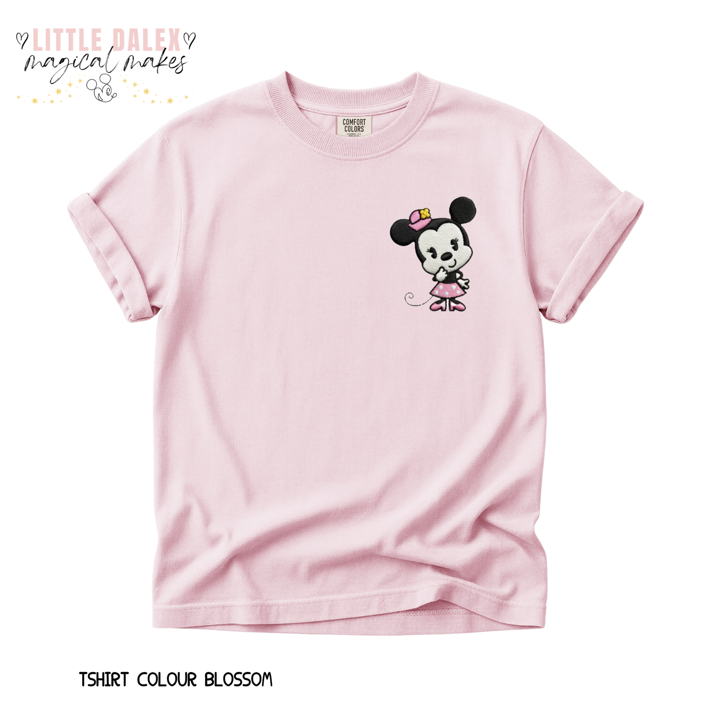 Cute Girl Mouse T-Shirt