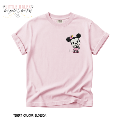 Cute Girl Mouse T-Shirt