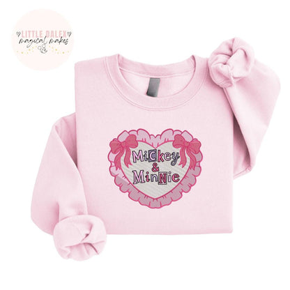 Love Heart Mouses Sweatshirt