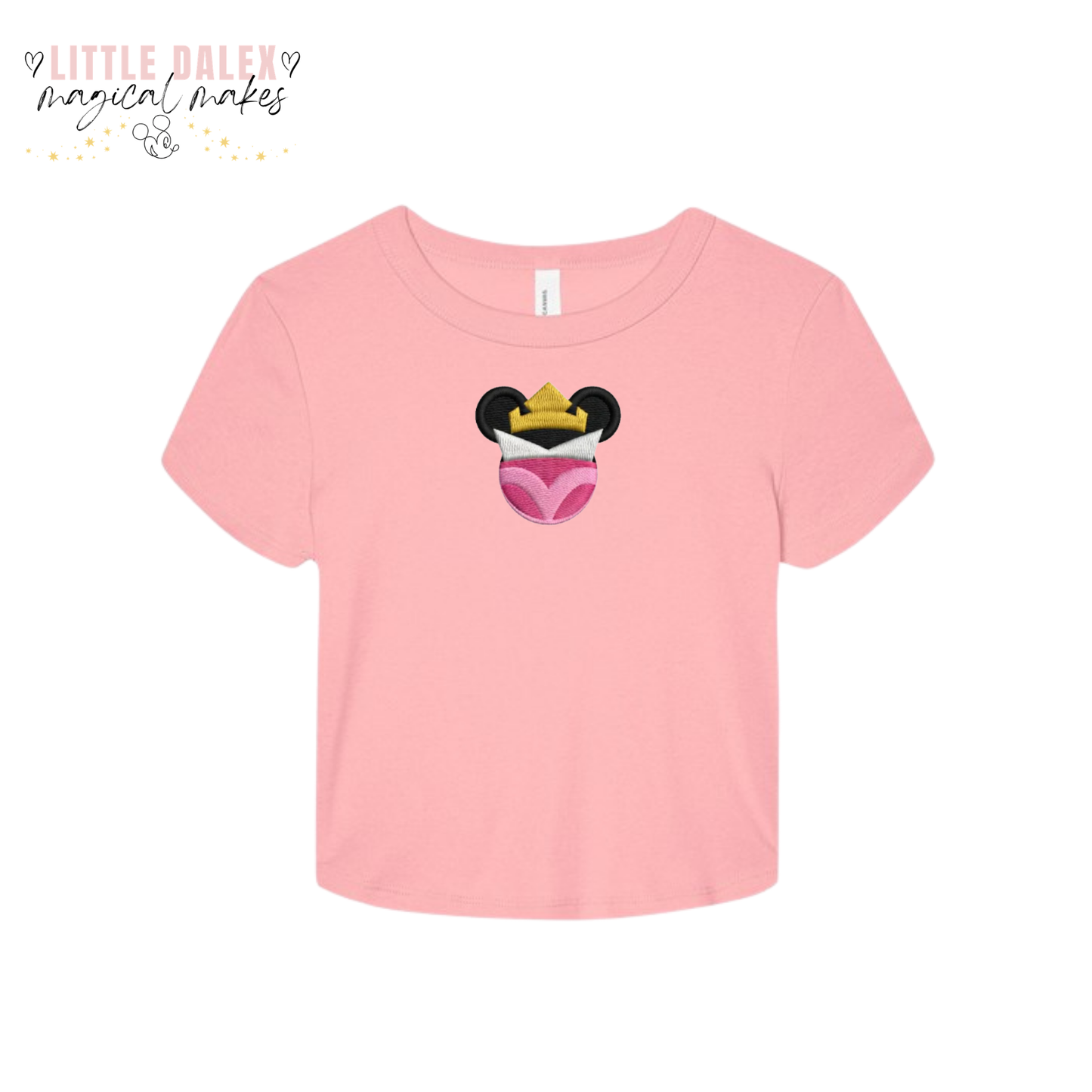 Sleeping Princess Mouse Head Baby T-Shirt
