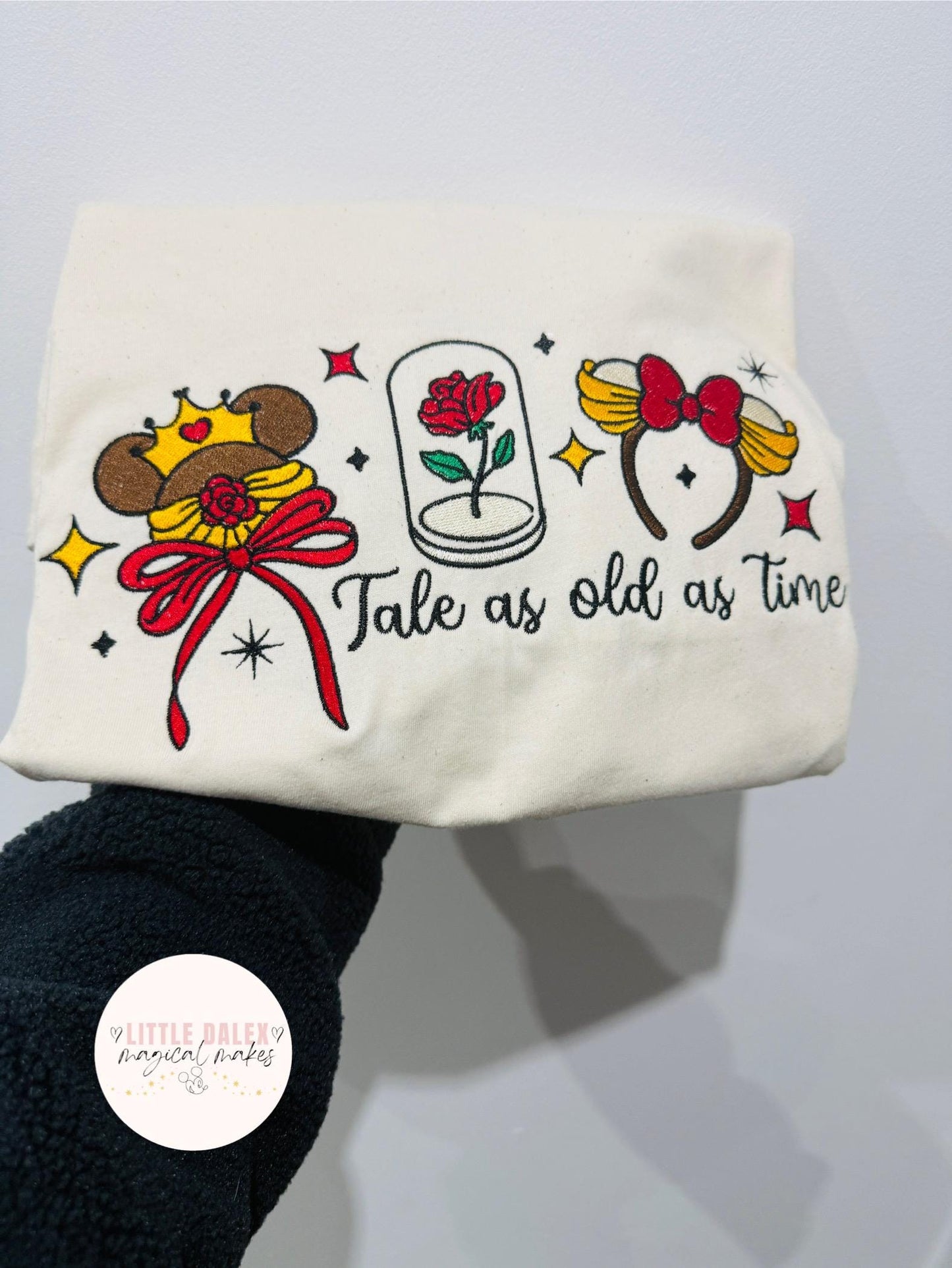 Book Princess Inspired Ear Design Sweatshirt