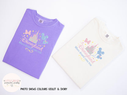 DL Inspired  Where Dreams Come True T-shirt