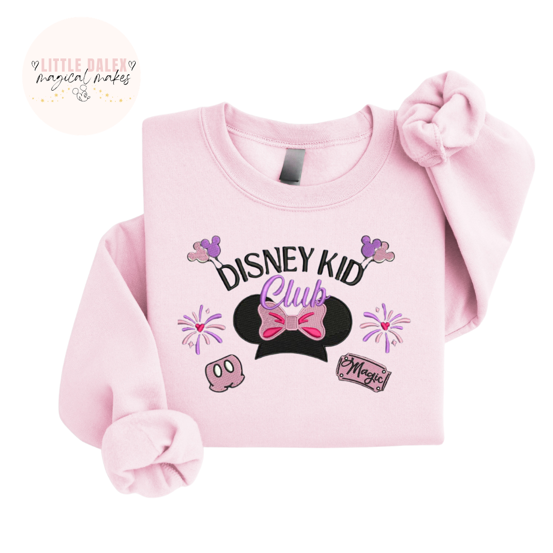 Mouse Girl Kid Club Sweatshirt