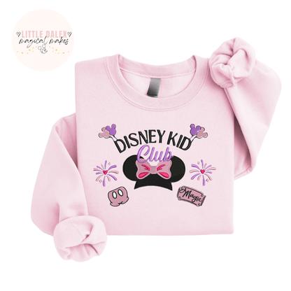 Mouse Girl Kid Club Sweatshirt