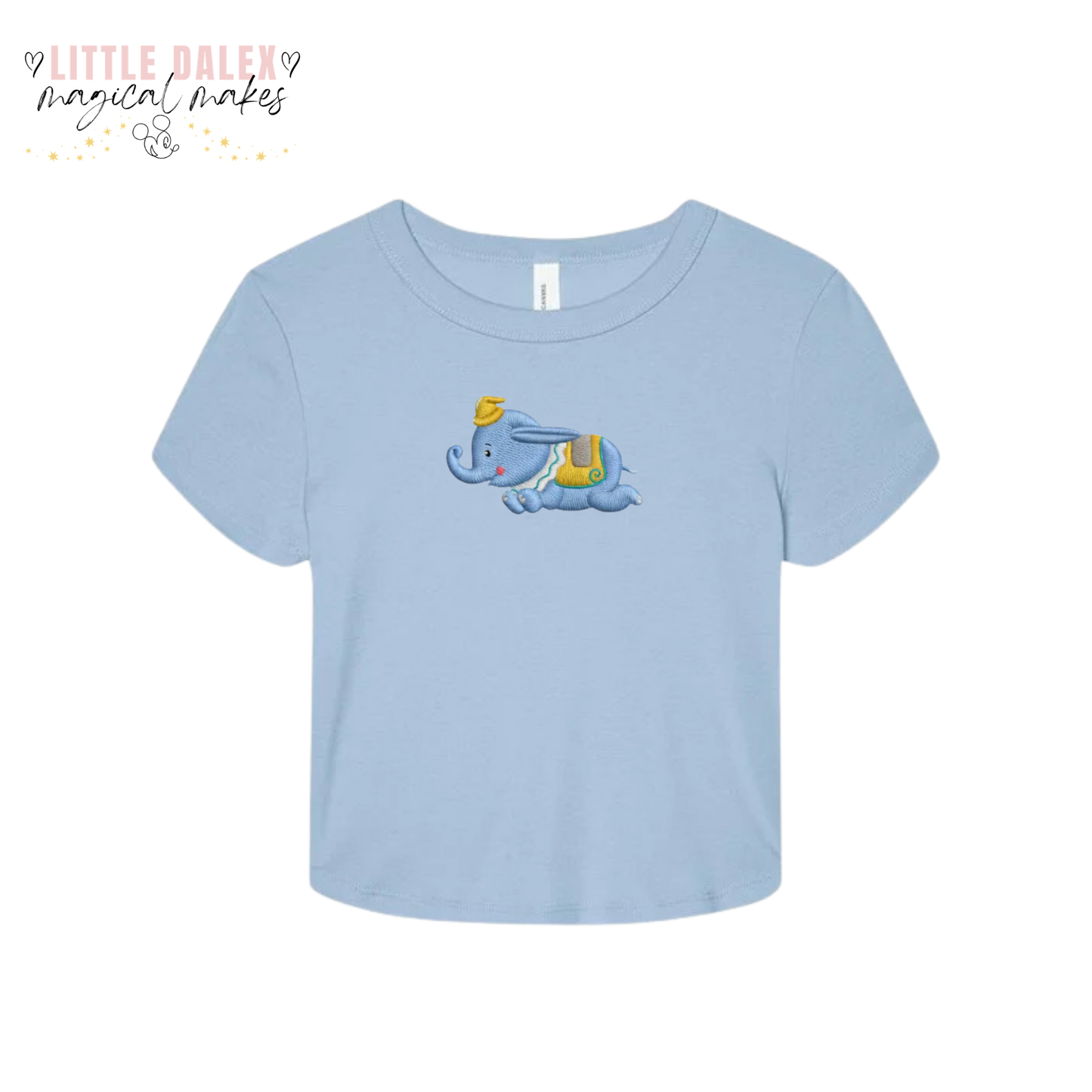 Flying Elephant Baby T-Shirt