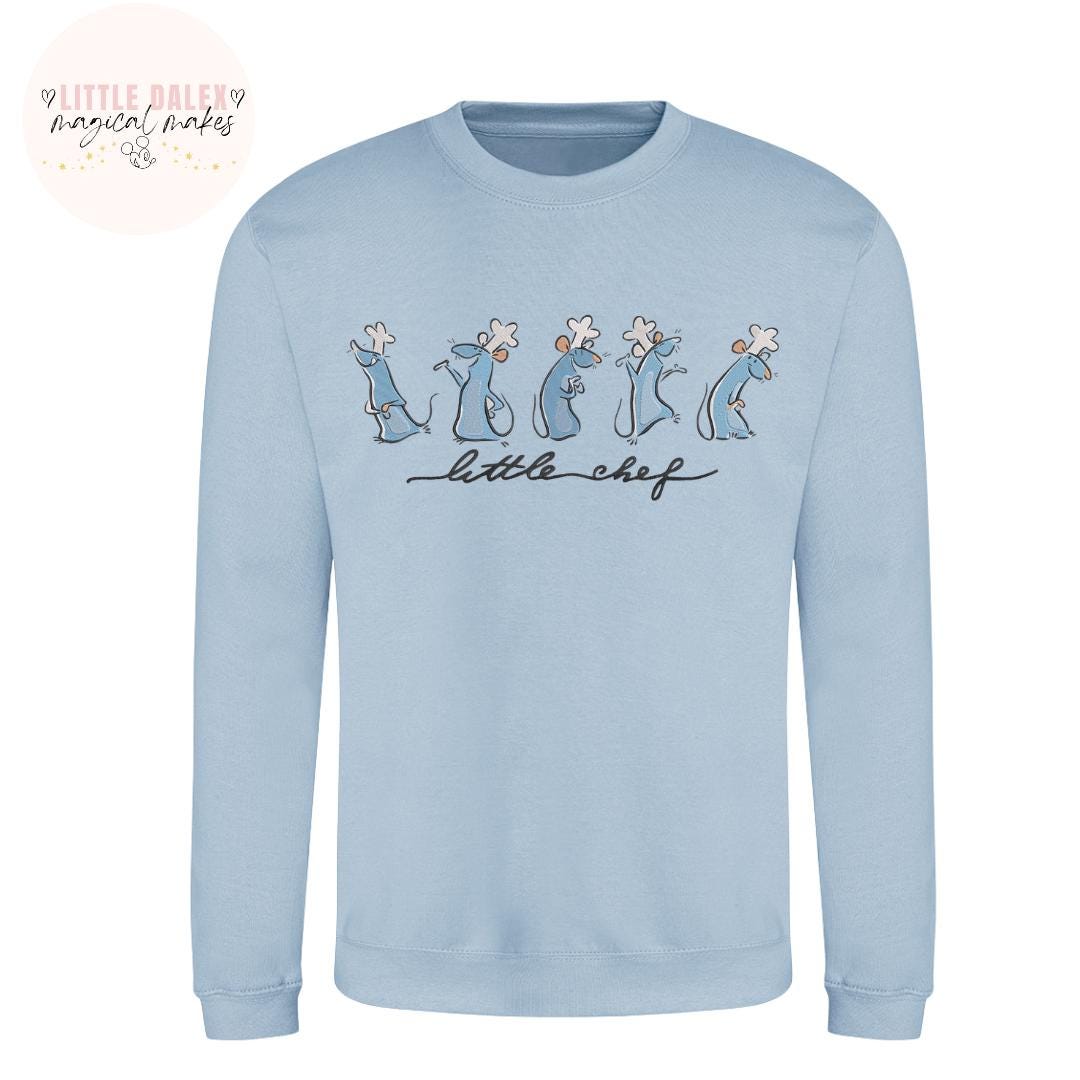 Little Chef Inspired Embroidered Sweatshirt