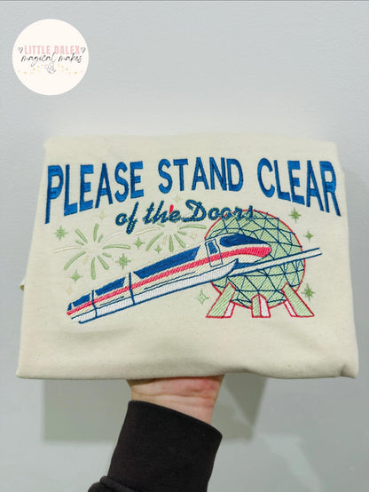 Please Stand Clear Of The Doors T- Shirt