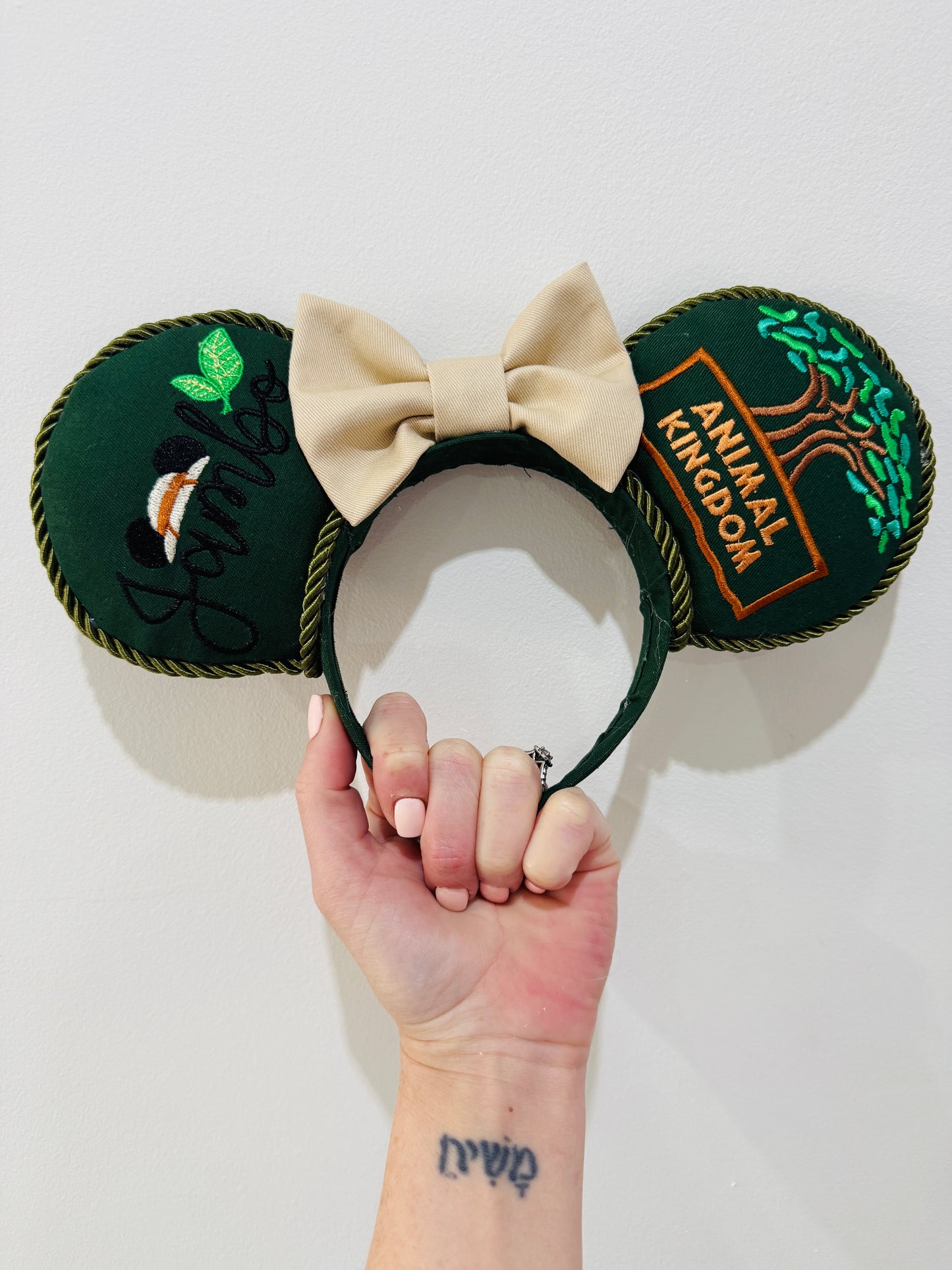 Animal Kingdom Embroidered Ears
