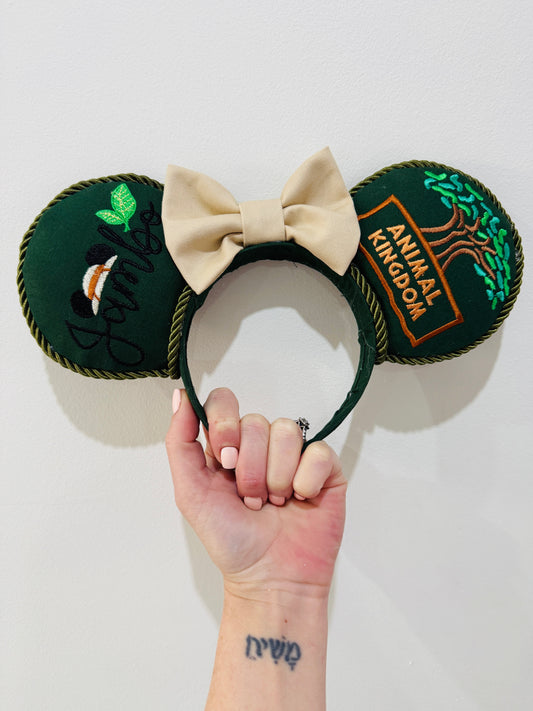 Animal Kingdom Embroidered Ears