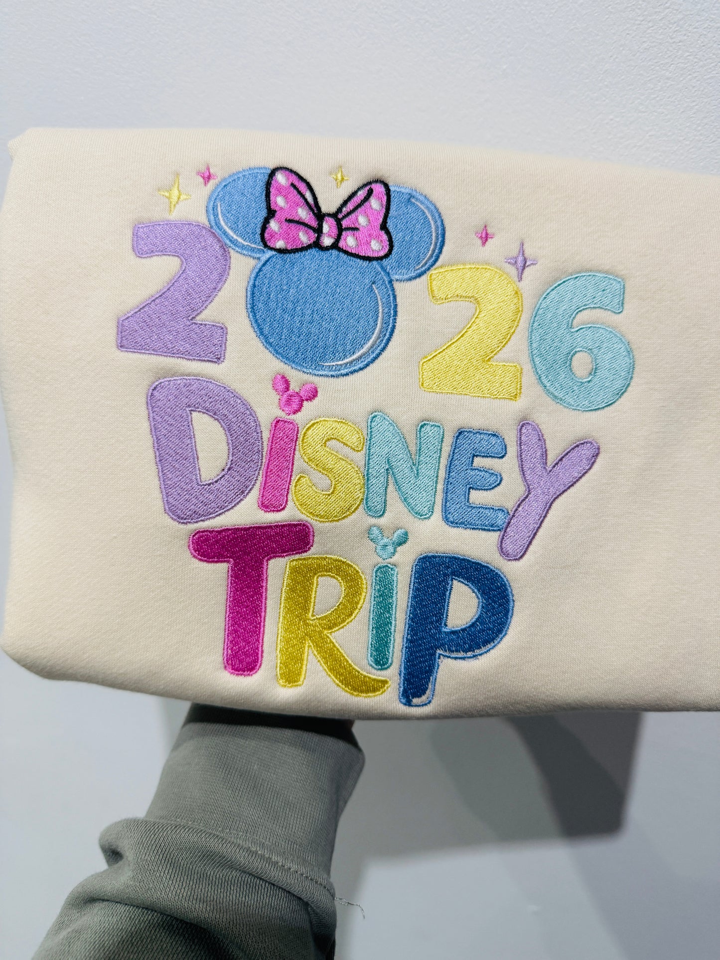 Exclusive 2026 Girl Mouse Trip Sweatshirt