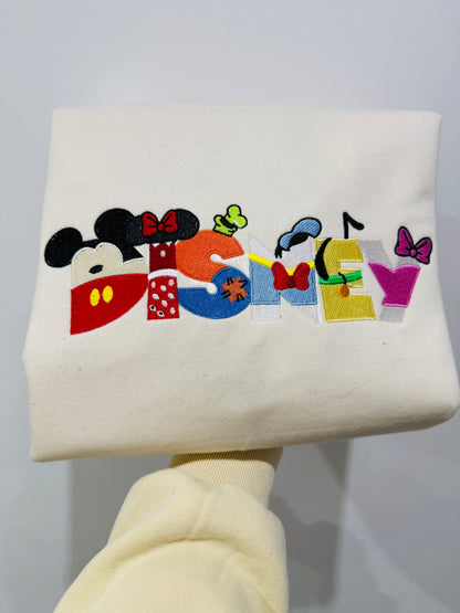 Exclusive Character Word Sweatshirt