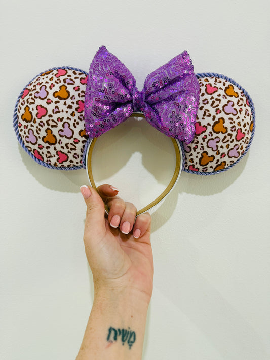 Exclusive Mouse Leopard Print Ears