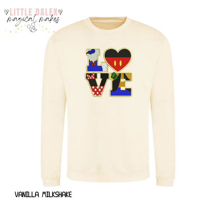 Mouse & Friends Love Sweatshirt
