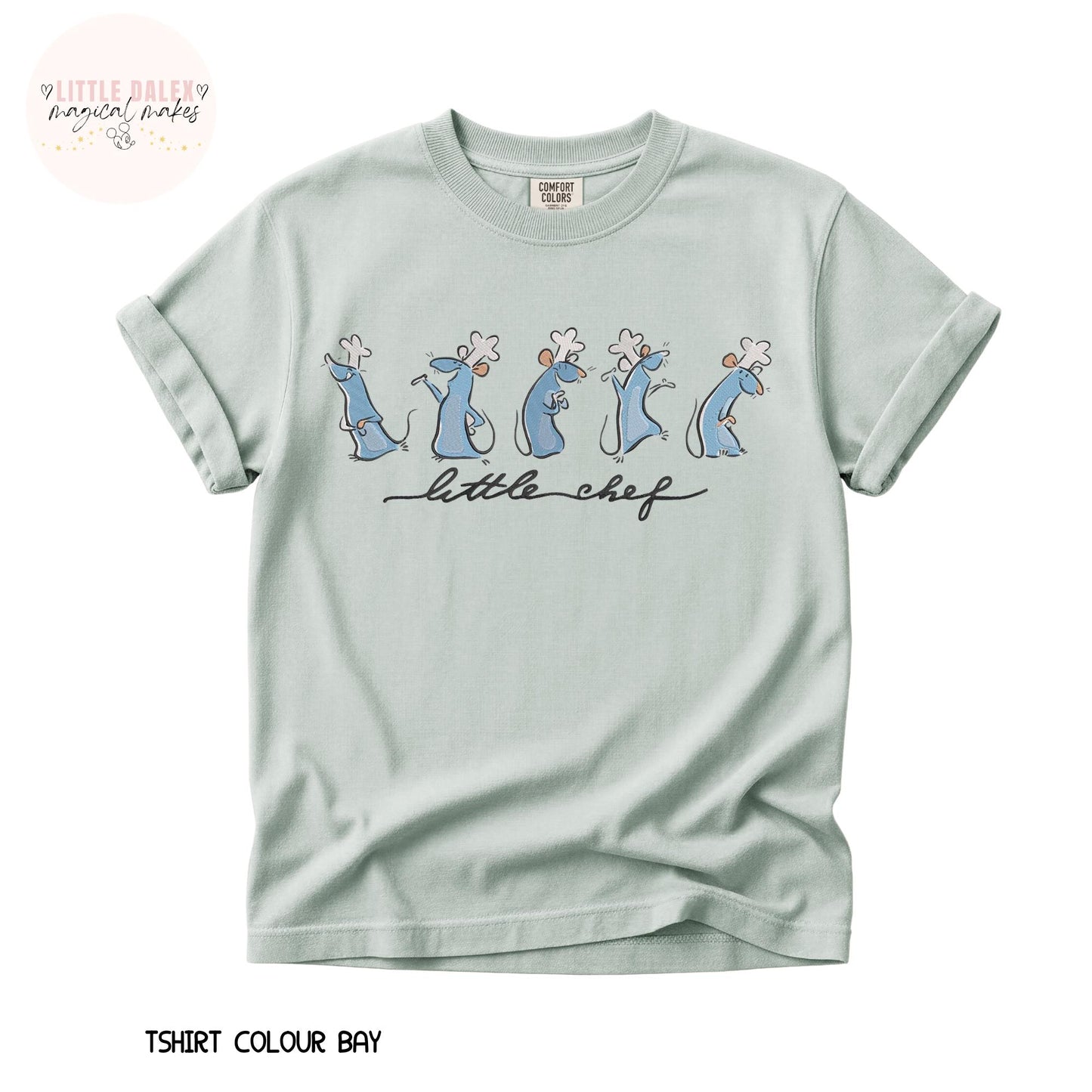 Little Chef Inspired Embroidered Tshirt