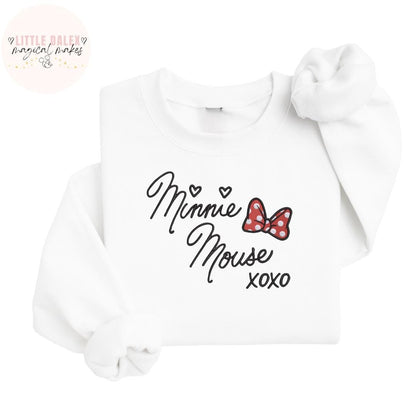 Girl Mouse Signature Sweatshirt