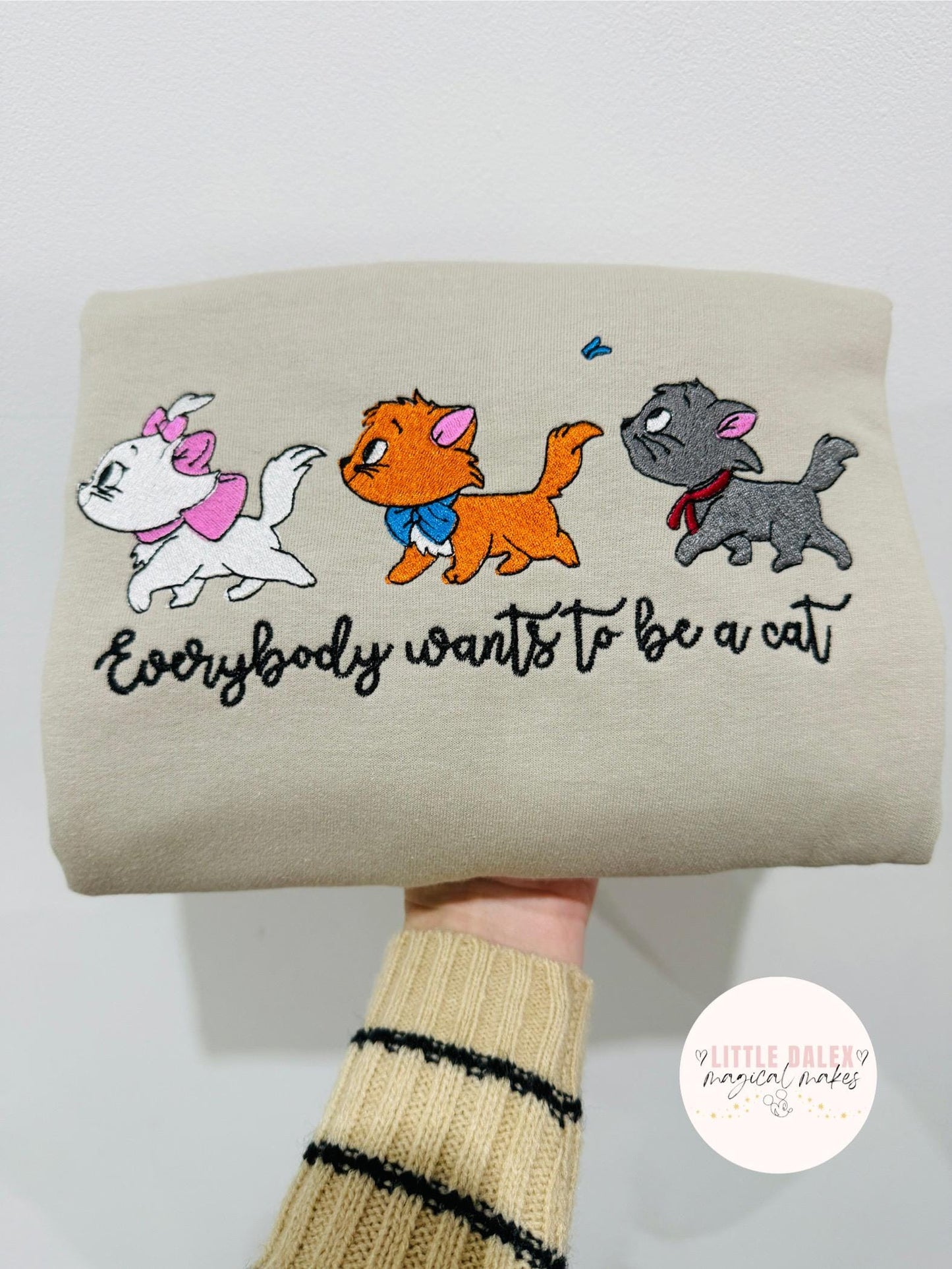 Aristocats Inspired Everyone Wants To Be A Cat - Tshirt