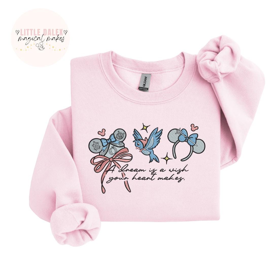 Cinderella Inspired Ear Design Sweatshirt