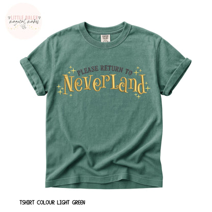 Return To Neverland T-shirt