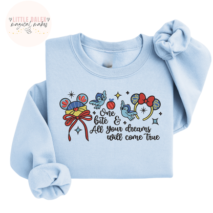 One Bite & All Your Dreams Come True Sweatshirt