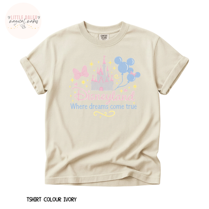 DL Inspired  Where Dreams Come True T-shirt