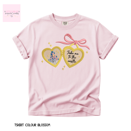 Castle Inspired Locket - T-shirt