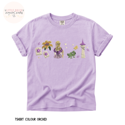 Tower Princess In A Line T-Shirt